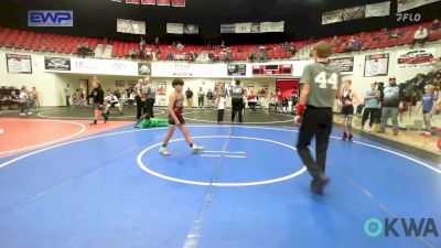 88 lbs Rr Rnd 2 - Michael Weisinger, Wyandotte Youth Wrestling vs Payton Young, Sallisaw Takedown Club