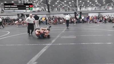 120 lbs Round 2 (6 Team) - Carter Chunko, Grit Mat Club Blue vs Brett Crawford, Savage WA Boogiemen