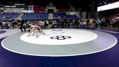 165 lbs Champ. Rd Of 128 - Jowell Jones, PA vs Jozeph Valenzuela Smith, AZ