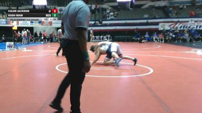 190 lbs Placement (16 Team) - Kash Main, McGuffey vs Caleb Jackson, Colonial Forge