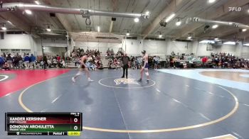 132 lbs Champ. Round 1 - Xander Kershner, Fort Collins vs Donovan Archuletta, Prairie View