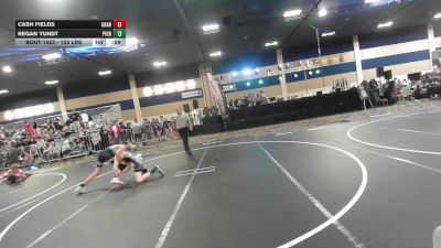 123 lbs Consi Of 16 #1 - Cash Fields, Granite WC vs Regan Yundt, Pioneer Grappling