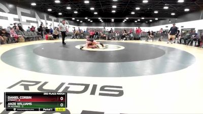 85 lbs Placement Matches (8 Team) - Daniel Corbin, Dynasty vs Anze Williams, PA Alliance