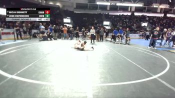 106 lbs Champ. Round 2 - Micah Bennett, Camas vs Jose Esperidion, Everett