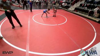 46 lbs Quarterfinal - Linkin Watts, Locust Grove Youth Wrestling vs Lucas Matthews, Tiger Trained Wrestling