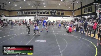 70 lbs Round 1 - Blake Dann, Palmetto State Wrestling Acade vs Tanner Araya, Cane Bay