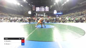 170 lbs Cons 32 #2 - Aidan Rowells, Illinois vs Ryan Brown, New York