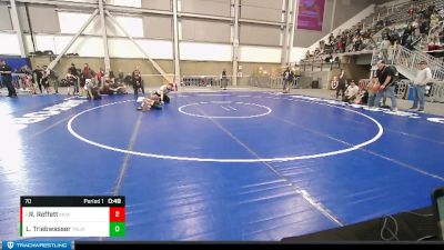 70 lbs Round 4 - Robert Reffett, Moses Lake WC vs Lincoln Triebwasser, Team Real Life Wrestling