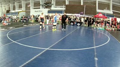130 lbs Cons. Round 2 - Lily Harris, Wyoming vs Madeline Halligan, Utah