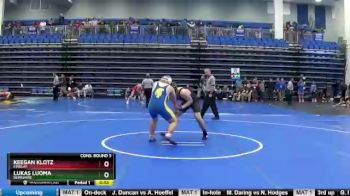 175 lbs Cons. Round 3 - Lukas Luoma, BERKSHIRE vs Keegan Klotz, FINDLAY