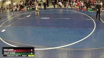 48 lbs Cons. Round 2 - McCoy Elton, Payson Lions Wrestling Club vs Kolt Ashby, Delta Wrestling Club