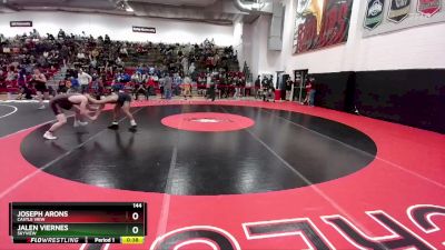 144 lbs Cons. Round 1 - Jalen Viernes, Skyview vs Joseph Arons, Castle View
