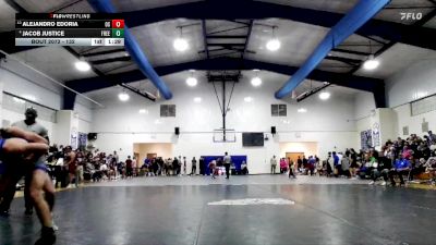 132 lbs Round 2 - Jacob Justice, Freeport vs Alejandro Edoria, Ocean Springs