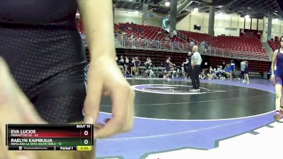 110 lbs Round 5 (8 Team) - Alexis Haeusler, Manhattan HS vs Malaya Cockcroft, Papillion-La Vista South Girls