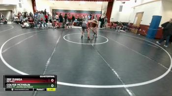 220 lbs Quarterfinal - Zef Zuniga, Big Piney vs Colter McFarlin, Lingle-Ft. Laramie/Southeast