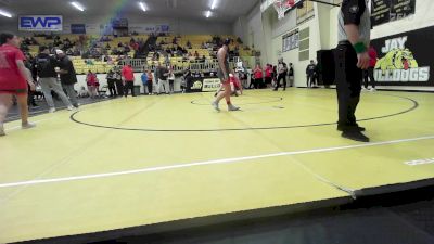 110 lbs Consi Of 8 #2 - Pippa McCall, Fort Gibson Youth Wrestling vs Kadence Rutherford, Jay Junior High