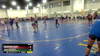 115 lbs Semis & Wb (16 Team) - Mackenzie Olson, Nebraska Widow Makers vs Auna McCarty, Indiana Smackdown Girls