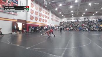 157 lbs Cons. Round 6 - Jake Hughes, Beaver vs Wyatt Kimble, Hudson