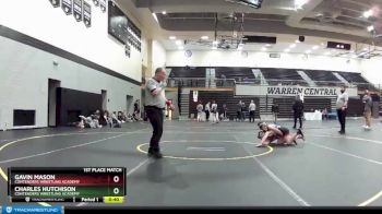 106 lbs 1st Place Match - Gavin Mason, Contenders Wrestling Academy vs Charles Hutchison, Contenders Wrestling Academy