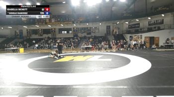 117 lbs Champ. Round 1 - Isabella Mcnutt, Gannon University vs Gisele Ramirez, York