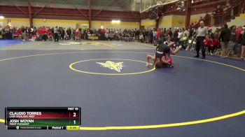 157 lbs Cons. Round 3 - Claudio Torres, Lake Highland Prep vs Josh Woyan, Point Pleasant