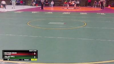 2 - 113 lbs Semifinal - Talan Hall, Tazewell vs Peyton Dean, Strasburg