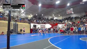 140 lbs 3rd Place Match - Jaelynn Arce, Merrillville Pirates vs Ella Morris, New Palestine