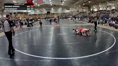 175 lbs Semis (4 Team) - Maximus Norman, Baylor School vs John Bramlett, Christian Brothers High School