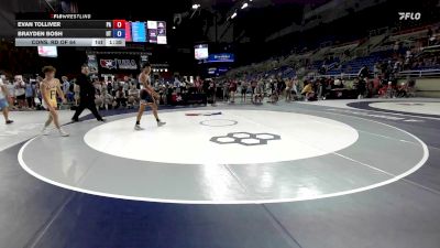 132 lbs Cons. Rd Of 64 - Evan Tolliver, PA vs Brayden Bosh, UT