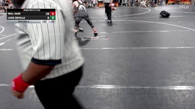 170 lbs Round 2 - Will Hair, Legacy Elite Wrestling vs Luke Sevilla, Irmo KingPins