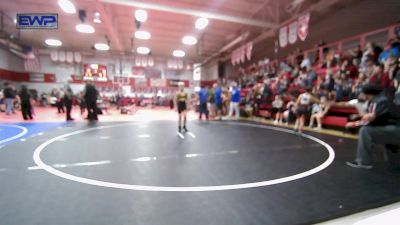 70 lbs Rr Rnd 2 - Mikah Amani, HURRICANE WRESTLING ACADEMY vs Logan Wright, Jay Wrestling Club