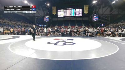 285 lbs Champ. Rd Of 32 - Camden Williams, Indiana vs Matthew Cooley, California
