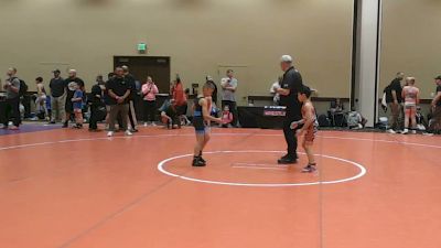 67 lbs Cons. Quarters - Dylan Lee, Savage vs Rhett Gibb, Primus Wrestling