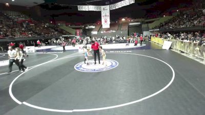 70 lbs 5th Place Match - Bodie Danz, Bruin Elite Wrestling Club vs Calvin Rucobo, Central Coast Most Wanted Wrestling Club