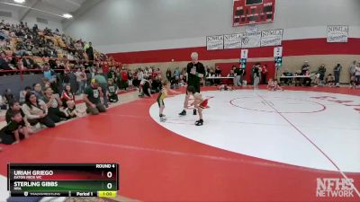 46-46 lbs Round 4 - Sterling Gibbs, HRA vs Uriah Griego, Eaton Reds WC