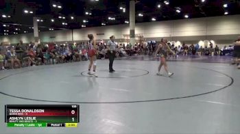 105 lbs Round 6 (8 Team) - Ashlyn Leslie, Beauty And Beasts vs Tessa Donaldson, Queen Bees