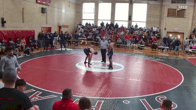 285 lbs Day 1 (round 2) - Zachary Caldwell, St. Francis A vs Josiah Rosado Roman, Lackawanna