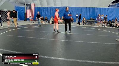 190 lbs Finals (2 Team) - Kyle Miller, Ohio Titan vs Brayden Kobylinski, Rogue WC