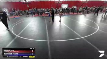 67 lbs Cons. Round 2 - Dean Flege, LaCrosse Area Wrestlers vs Maverick Feutz, Ringers Wrestling Club