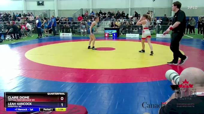 46kg Quarterfinal - Claire Diome, Tritton Performance WC vs Leah ...