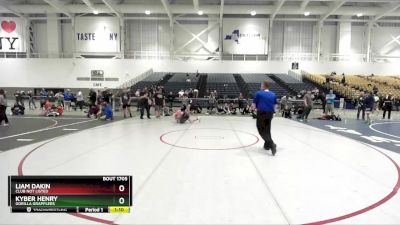160 lbs Cons. Semi - Kyber Henry, Gorilla Grapplers vs Liam Dakin, Club Not Listed