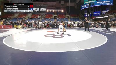 144 lbs Cons. Sub-quarters - Isaac Conner, OR vs Hunter Avalos, TX