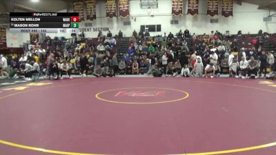 144 lbs Cons. Round 4 - Kolten Mellon, Wadsworth vs Mason Rohr, Massillon Perry