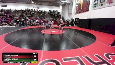 190 lbs Semifinal - Brodin Dodge, Legend vs Angus Garvey, Chaparral