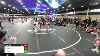 130 lbs Round Of 16 - Carson Cobb, AATC (All American TC) vs Jared Fox, Atc