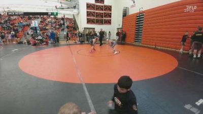 110 lbs Semifinal - Tucker Sayler, Thermopolis Middle School vs Jace Scott, Riverton Middle School