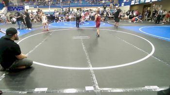 67 lbs Semifinal - Trenton Hall, Claremore Wrestling Club vs Bowen Freisberg, Caney Valley Wrestling