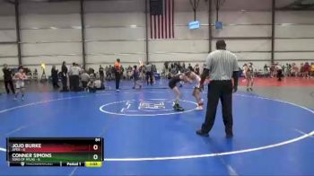84 lbs Round 5 (6 Team) - Jojo Burke, Apex vs Conner Simons, Sons Of Atlas