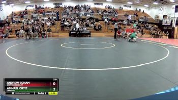 215 lbs Quarterfinal - Andrew Bonam, Canton McKinley vs Abimael Ortiz, Lakeside