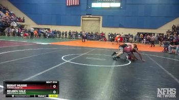 3 - 165 lbs Quarterfinal - Macon Ayers, Staunton River vs Casaun Hesson, Lake Taylor